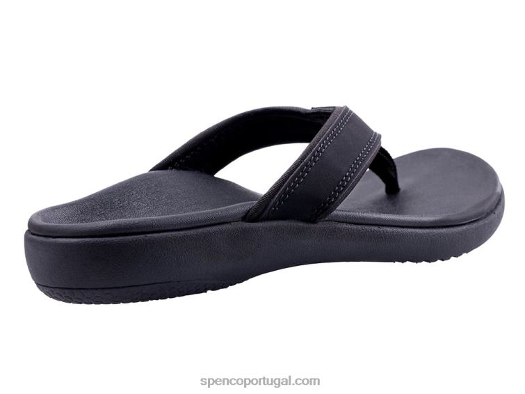 Spenco Footwear preto yumi nuevo 648F37 mulheres