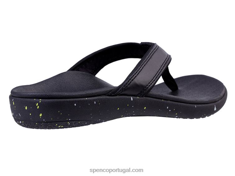 Spenco Footwear preto yumi nuevo salpicado 648F17 mulheres
