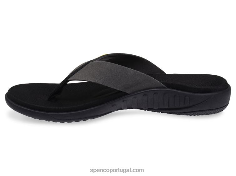 Spenco Footwear preto yumi puro 648F42 mulheres