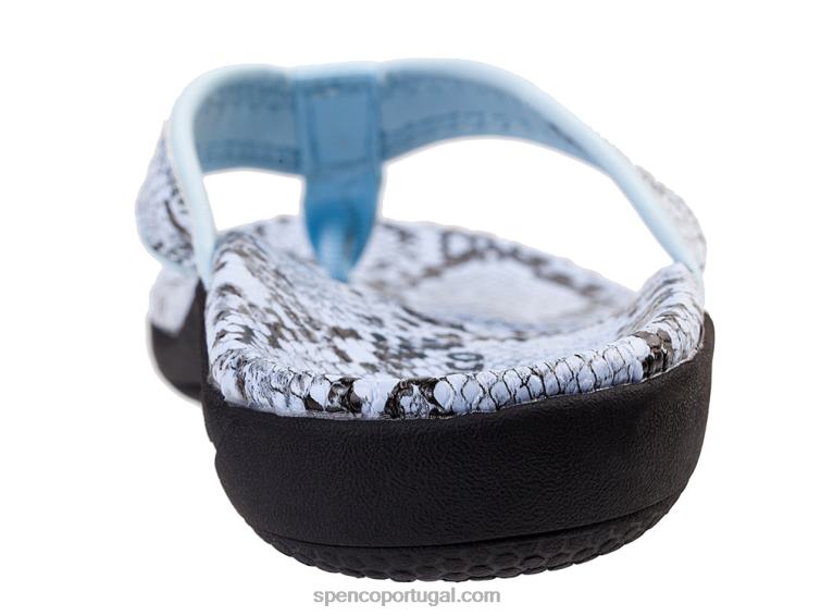 Spenco Footwear rosa yumi nova cobra 648F34 mulheres