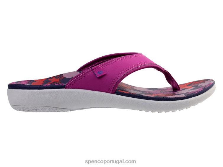Spenco Footwear roxo yumi borboleta 648F128 mulheres