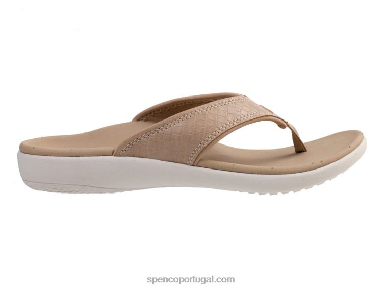 Spenco Footwear taupe yumi mojave 648F142 mulheres