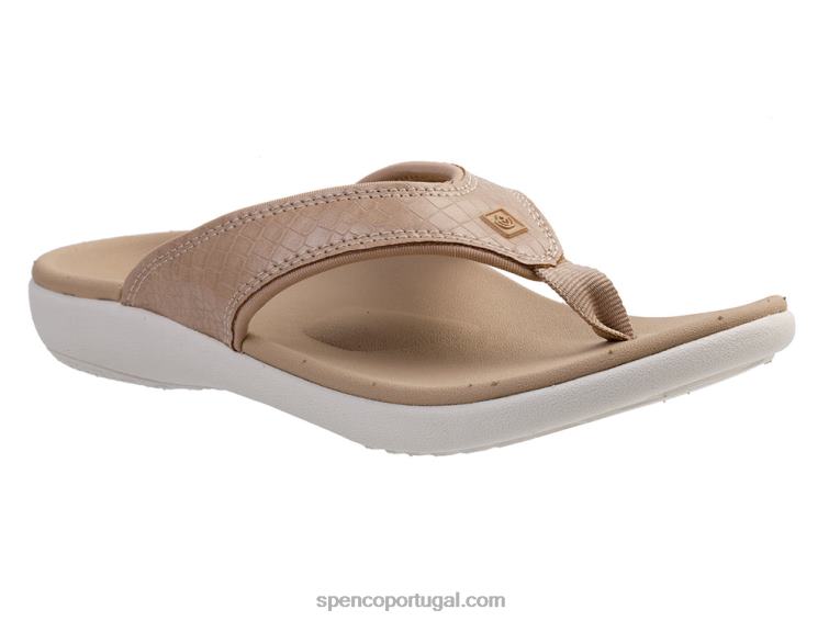 Spenco Footwear taupe yumi mojave 648F142 mulheres