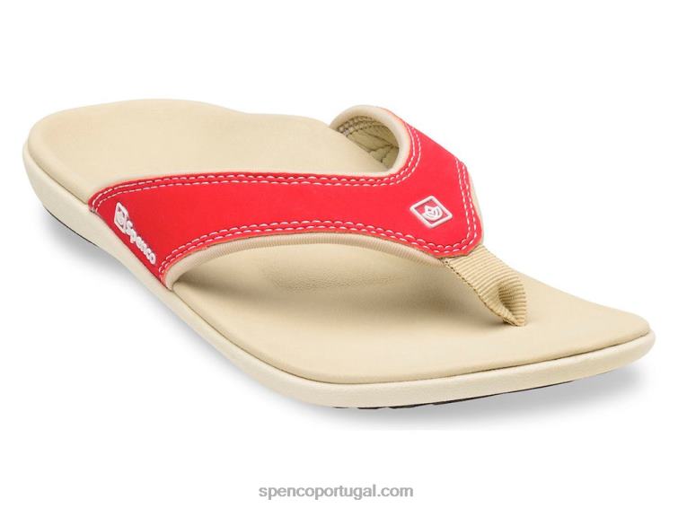 Spenco Footwear vermelho verdadeiro yumi 648F113 mulheres