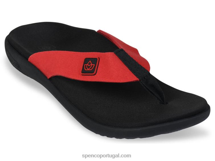 Spenco Footwear vermelho yumi puro 648F44 mulheres